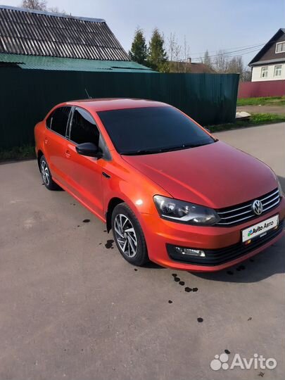 Volkswagen Polo 1.6 AT, 2017, 105 000 км