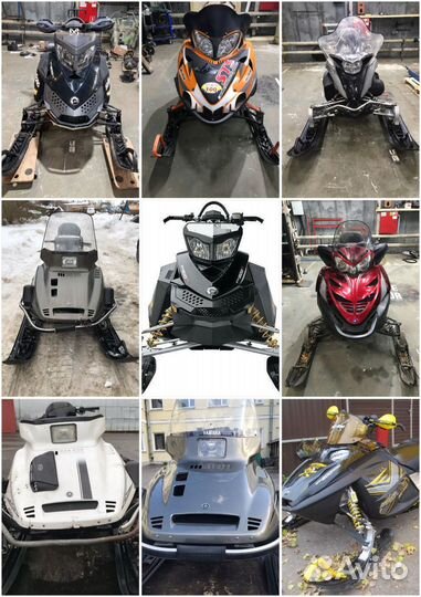 Разборка снегоходов