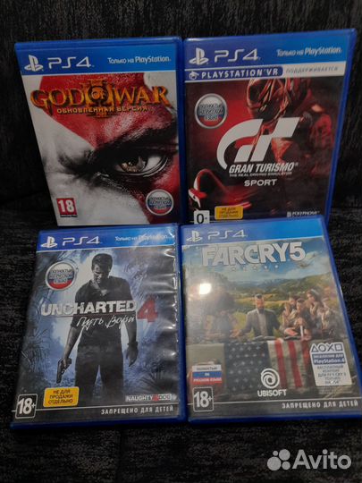 Игры для приставок ps4