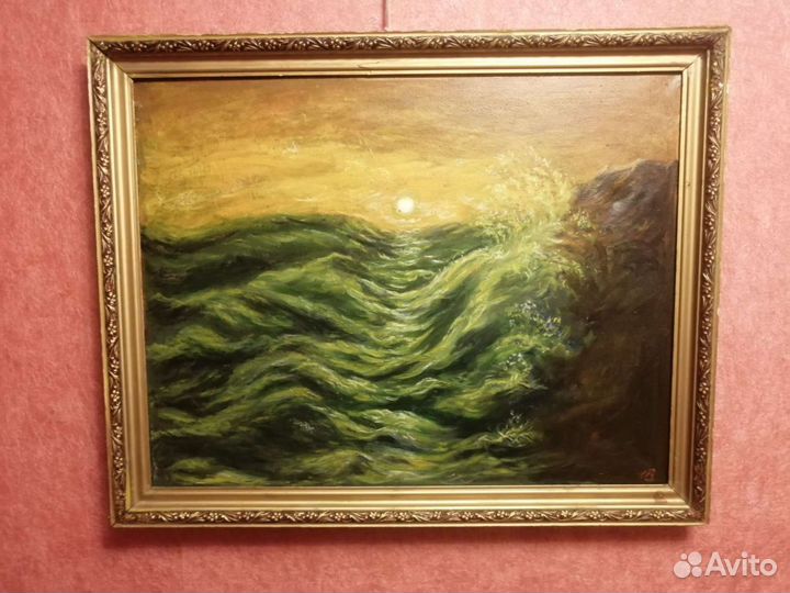 Картина(Масло/Холст /Автор/60-е