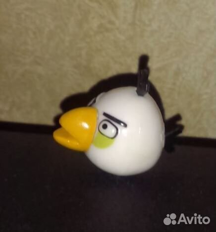 Набор Angry Birds(птичка, открытки, мешок, серьги)