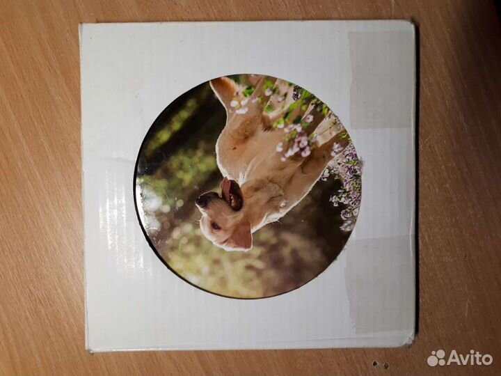 Подставка под горячее. Ретривер. Керамика 17 см