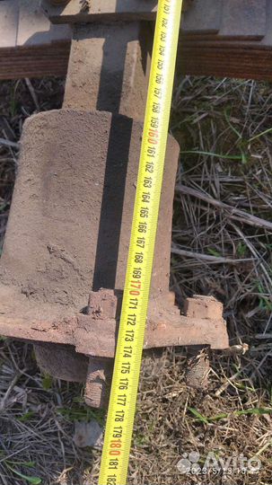 Ось балка для телеги, прицепа с рессорами