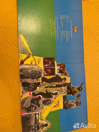 Винил Paul and Linda mccartney - RAM (Canada)