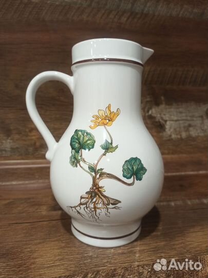 Кувшин фарфор Германия Villeroy&Boch Ботаника