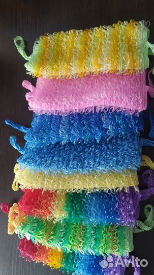 Мочалка ручной работы