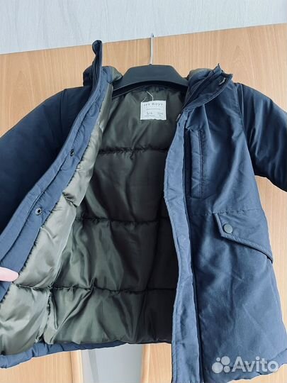 Парка zara демисезонная для мальчика 104