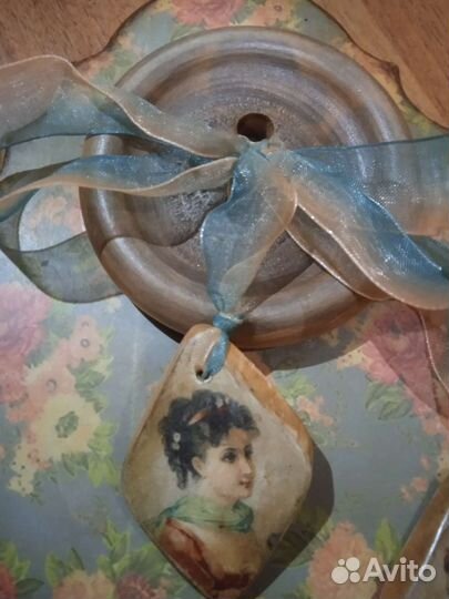 Ключница, декупаж, дерево