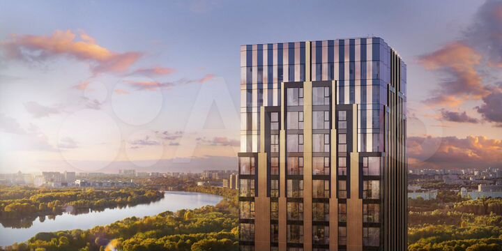 1-к. квартира, 47,5 м², 24/25 эт.