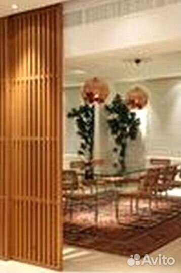 Реечные перегородки