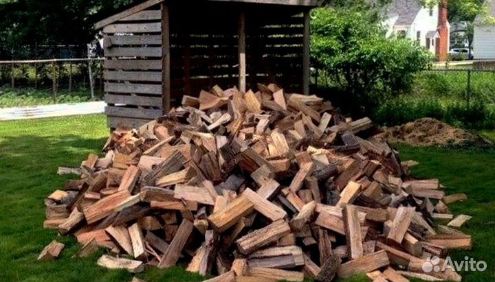 Дрова наколотые