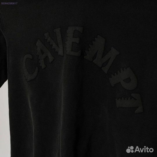 Худи Cavempt черное, оверсайз