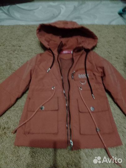 Куртка на девочку весна