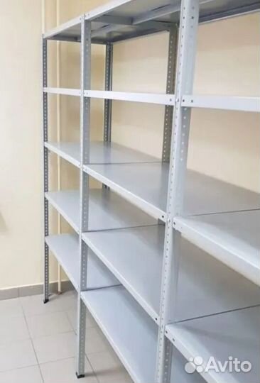 Стеллажи металлические полочные 185