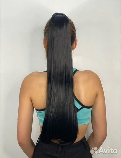 Хвост шиньон, хвост на крабе