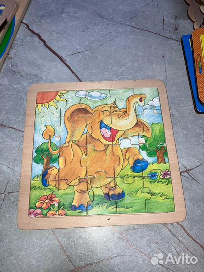 Игрушки-пазлы-развивашки для дошкольников