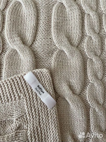 Плед детский вязаный ручная работа