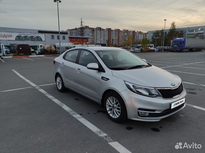 Kia Rio 1.6 МТ, 2016, 90 126 км