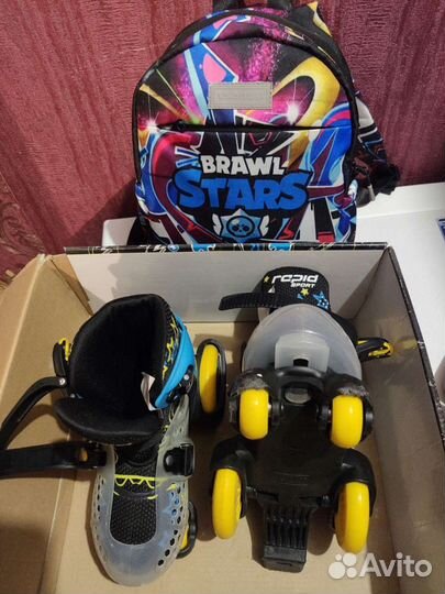 Ролики детские новые