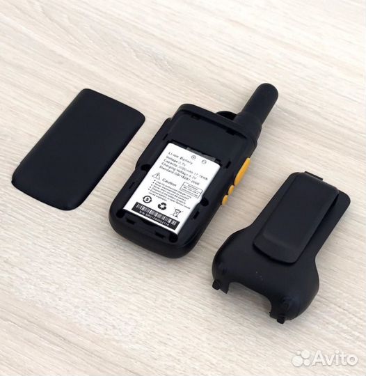 Легкая рация с наушником, комплект 2 штуки