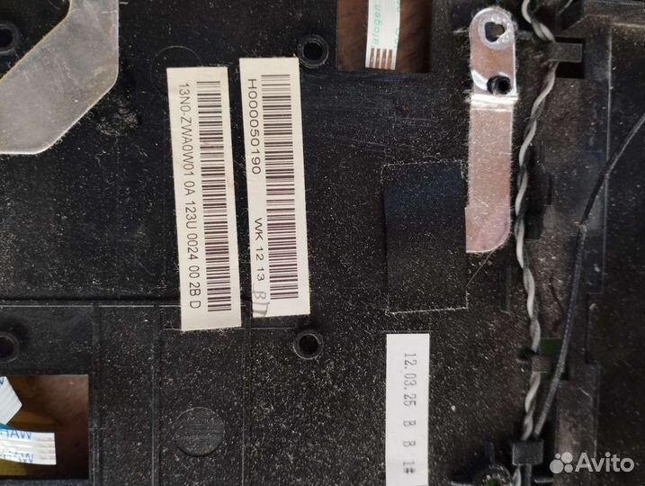 Toshiba с850 топкейс