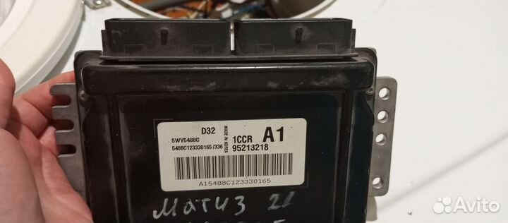 Эбу мозги на daewoo Матиз