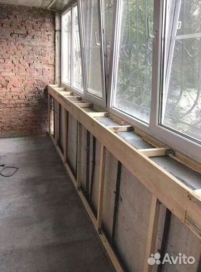 Отделка балконов и лоджий