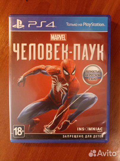 Игра на ps4 Человек-паук