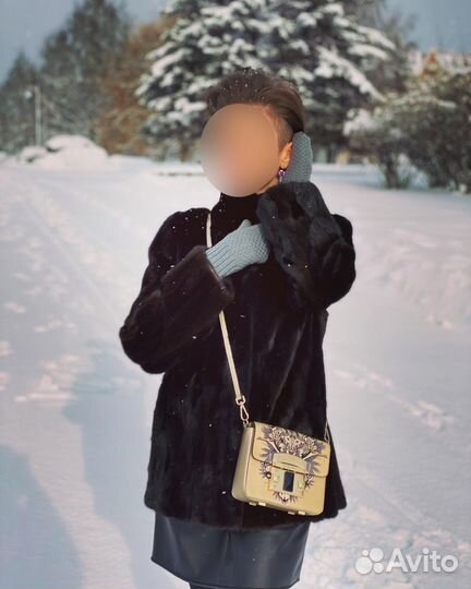 Шуба норковая состояние новой