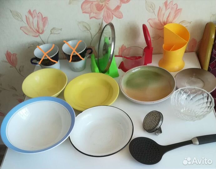Посуда разная