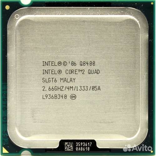 4 ядра 775 Core 2 Quad Q8400 2.66 GHz