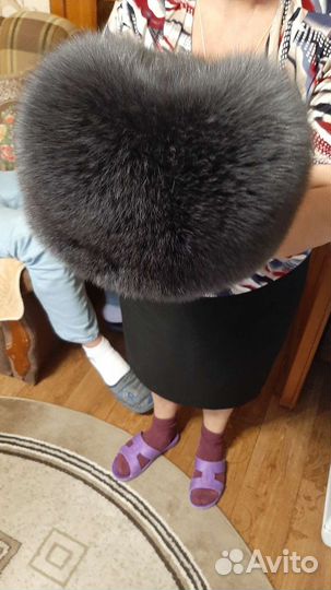 Шапка песцовая женская