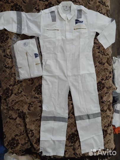 Рабочий комбинезон белый