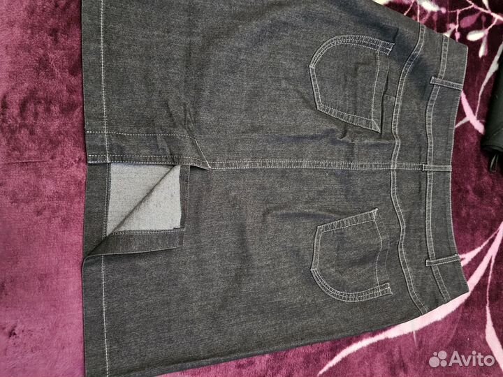 Джинсовая юбка