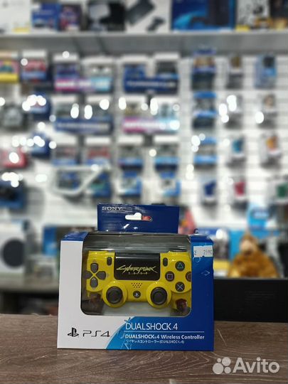 Новый Геймпад PS4 - CyberPunk 2077 + 3 подарка