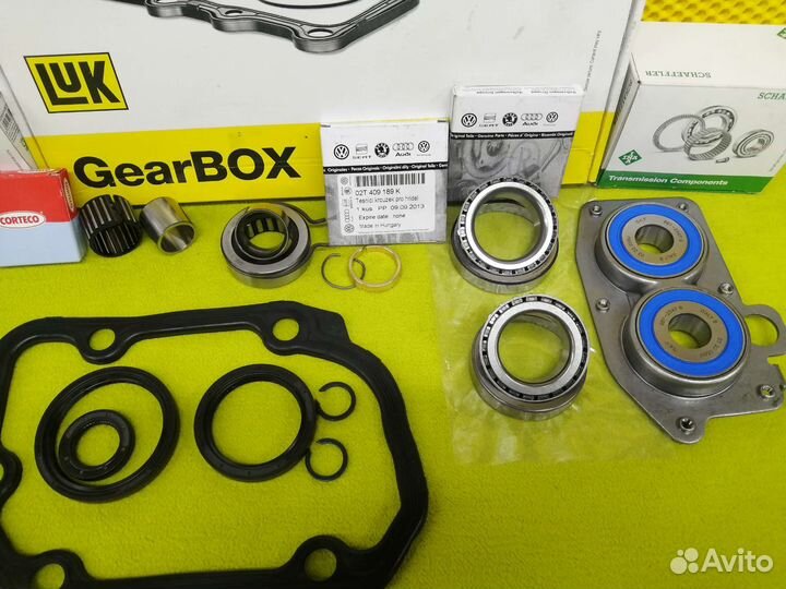 Комплект подшипников на МКПП vw,skoda