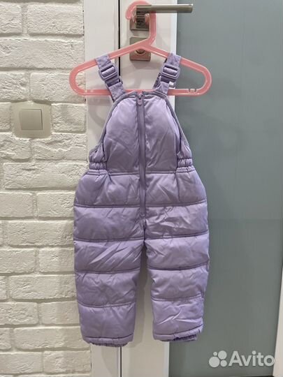 Зимний костюм для девочки 86 zara Re H&M