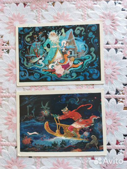 Палех открытка