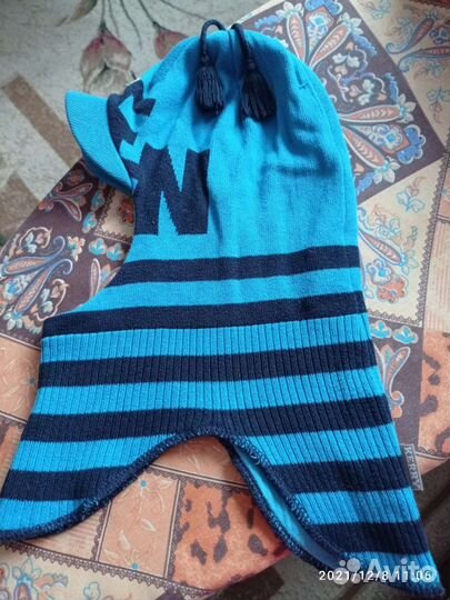 Шапка шлем Kerry на мальчика, 52 р