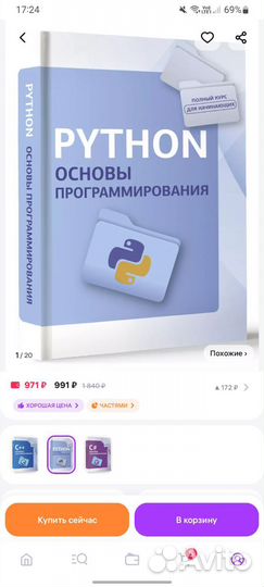 Python, основы программирования