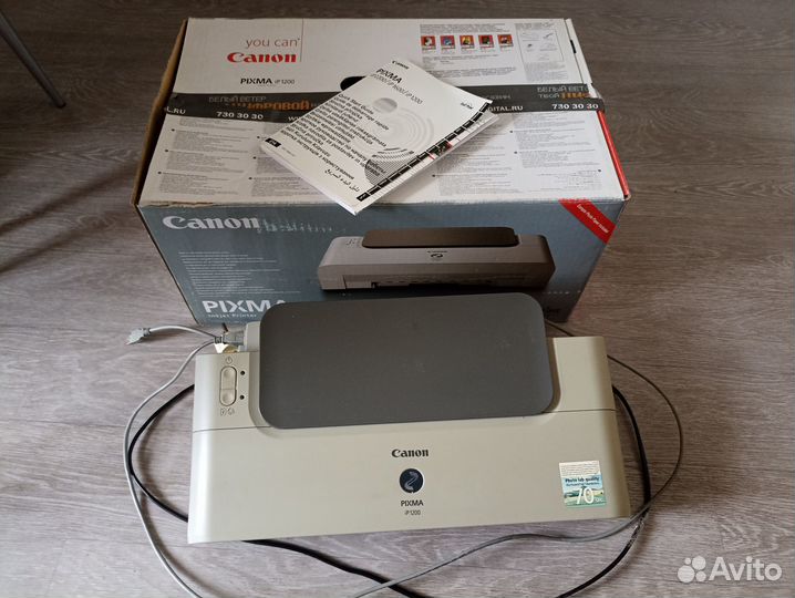 Принтер бу на запчасти+картридж