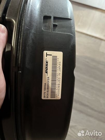 Сабвуфер bose