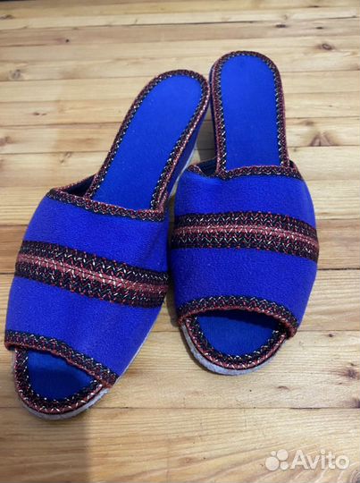 Старинные немецкие тапочки