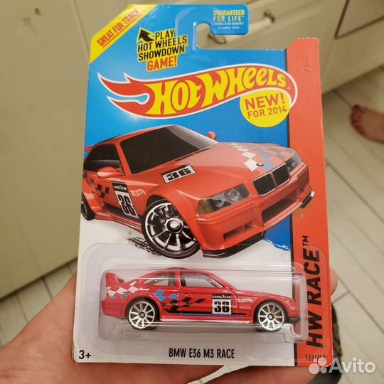 BMW E36 M3 Race GTR Hot Wheels 1:64