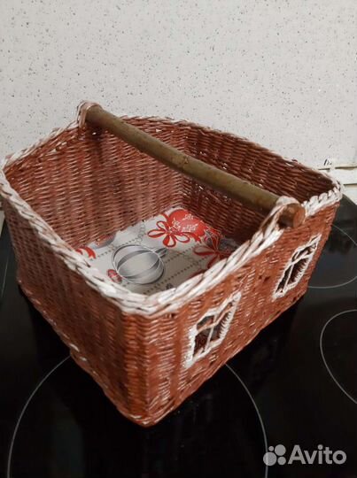 Домик-корзина для подарка, декора