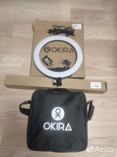 Кольцевая лампа со штативом