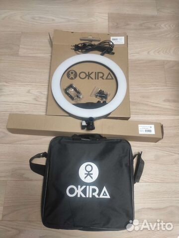 Кольцевая лампа со штативом