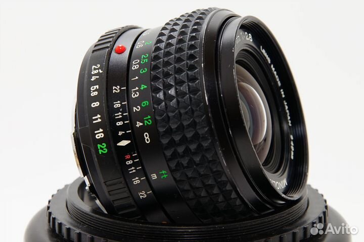 Объектив Minolta MD W.Rokkor-Х 28 mm f/ 2.8