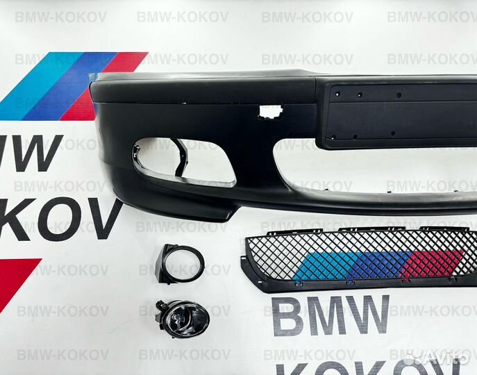 Бампер Мтех BMW E46