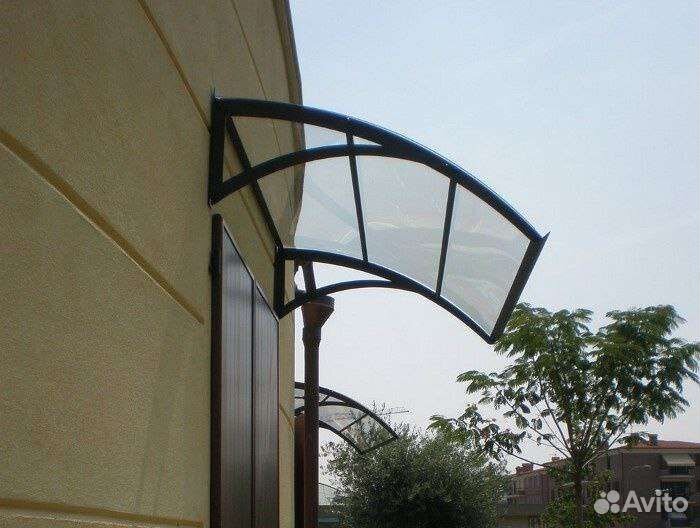 Металлический козырек